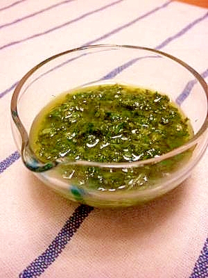 スイートバジルが手に入ったら バジルソース レシピ 作り方 By こあくま５２７ 楽天レシピ