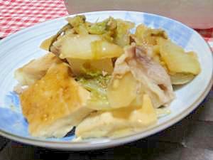 おかあさん直伝♪白菜と豆腐の煮物