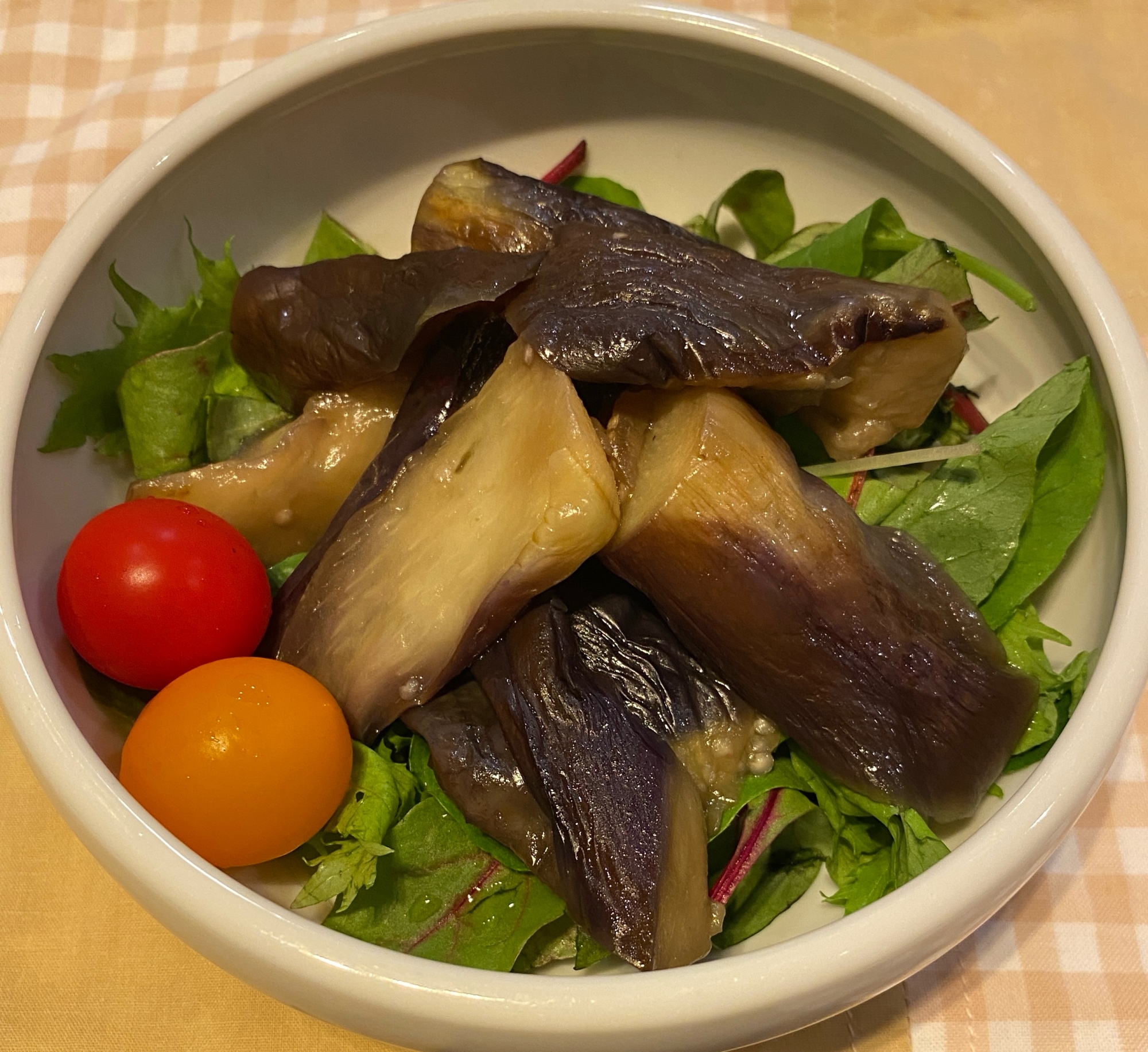 めんつゆで☆なすの煮浸し