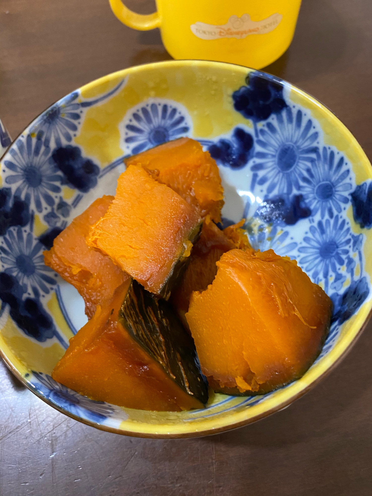 レンジでかぼちゃの含め煮