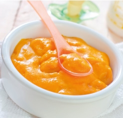 【離乳食5～6か月】優しい甘み♪かぼちゃのピューレ