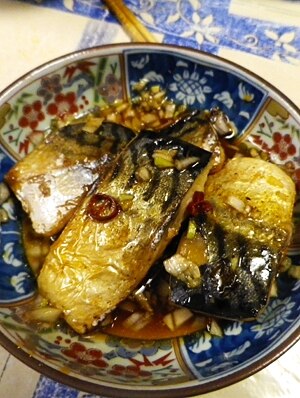 焼き鯖のピリ辛酢醤油漬け レシピ・作り方 by leopoo - 楽天レシピ