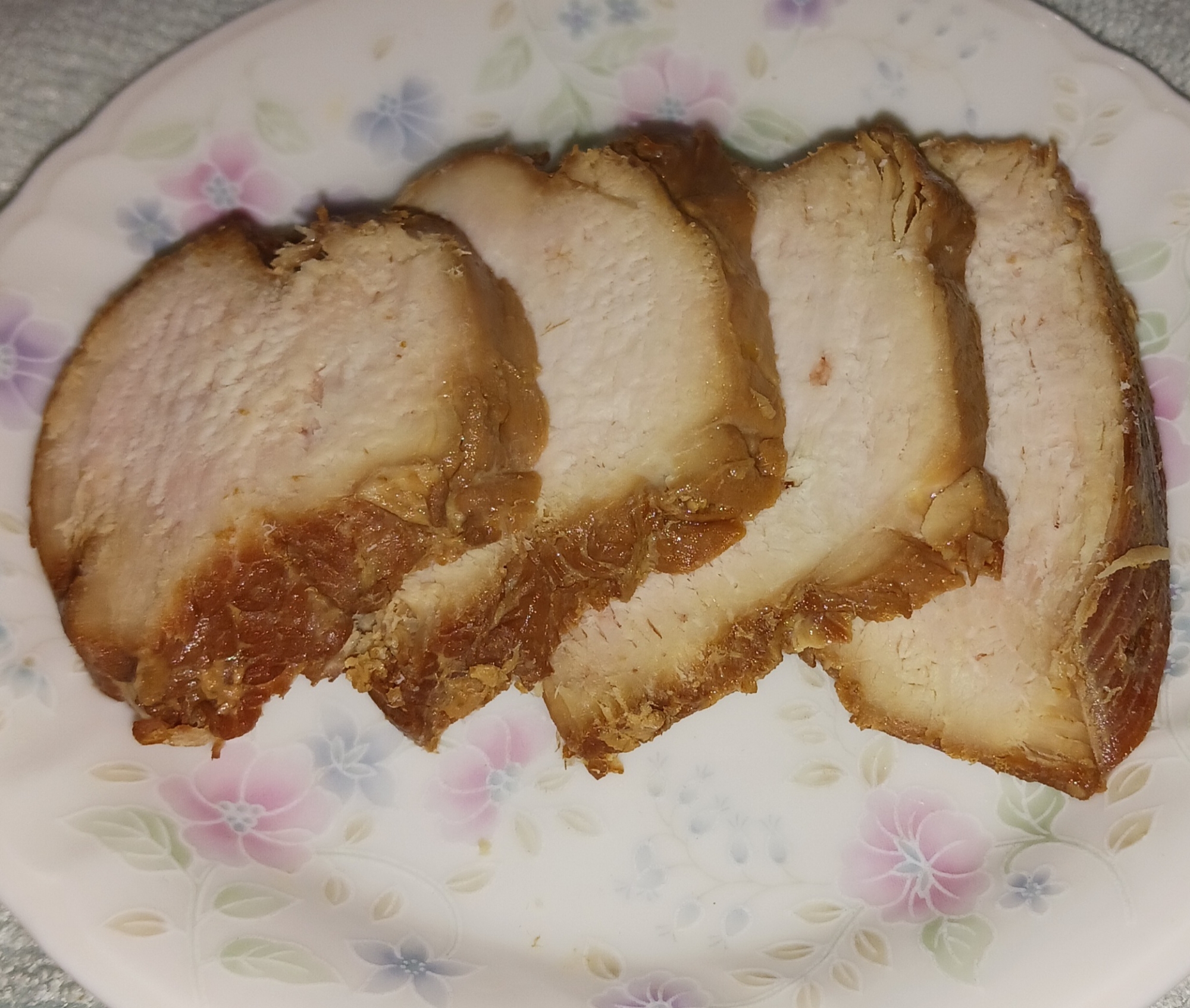 炊飯器で作る、とりむね肉のチャーシュー