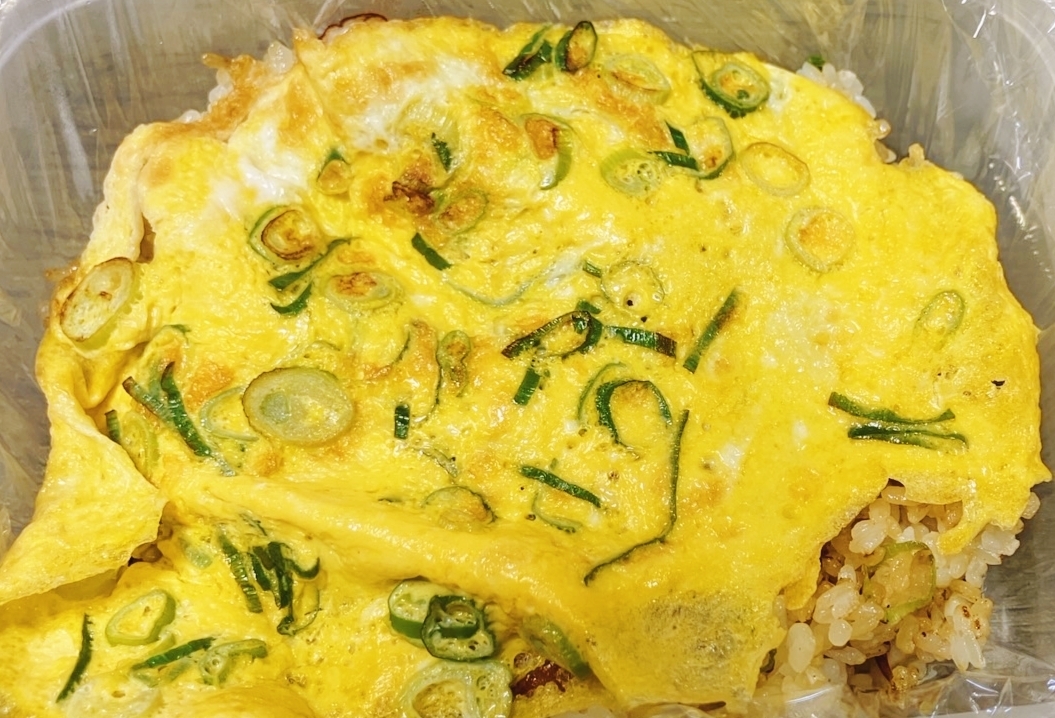 玉子にもご飯にも！W葱の元気オムライス