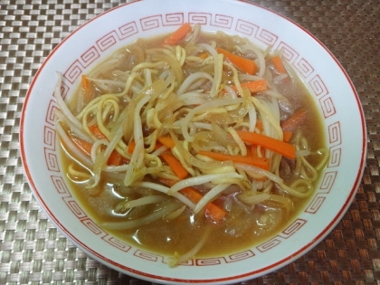 野菜たっぷり味噌ラーメン