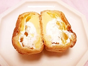 生クリーム カスタードのダブルシュークリーム レシピ 作り方 By さくぱん 楽天レシピ 生クリーム カスタードのダブルシュークリーム レシピ 作り方 By さくぱん 楽天レシピ