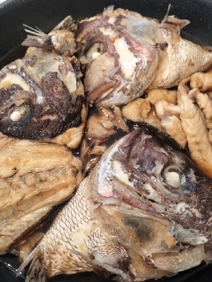日本酒がすすむ！鯛のあら煮