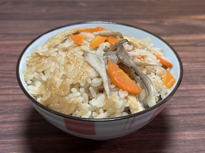 ほっぺた落ちそうな位うまい☆天然舞茸の炊き込みご飯