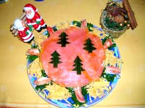 クリスマスケーキ風 押し寿司 レシピ 作り方 By はなはな桜 楽天レシピ