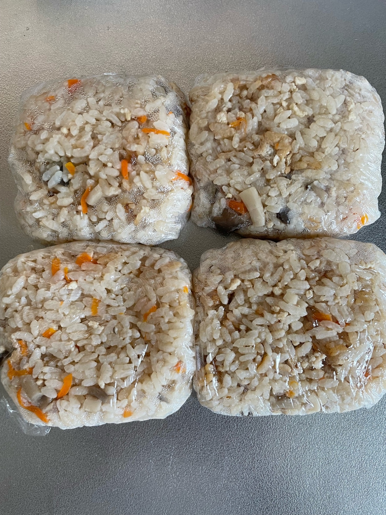 幼児食 鶏そぼろの炊き込みご飯