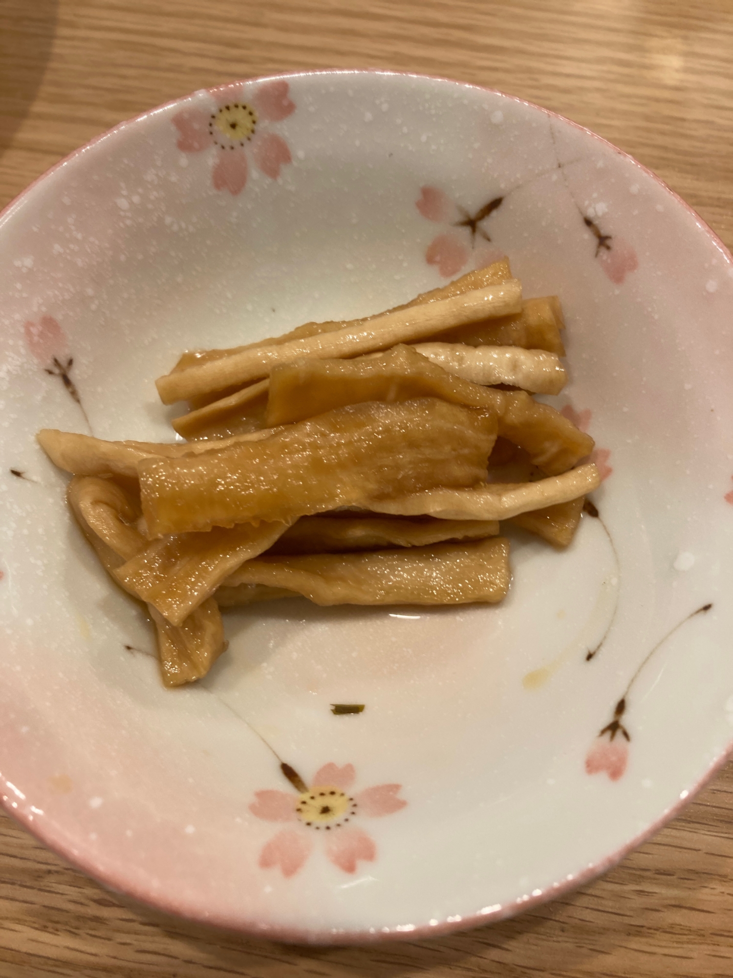 割りぼし大根の醤油漬け