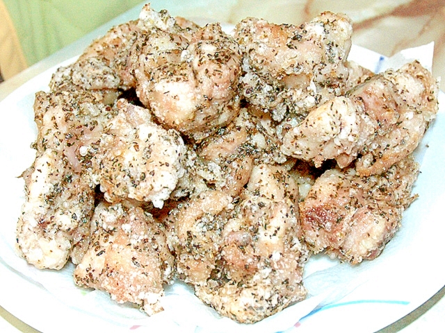 ドライバジルの塩ザンギ レシピ 作り方 By Torezu 楽天レシピ