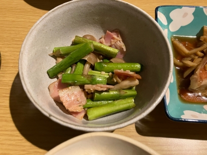 レモンでさっぱり！アスパラとベーコン焼き