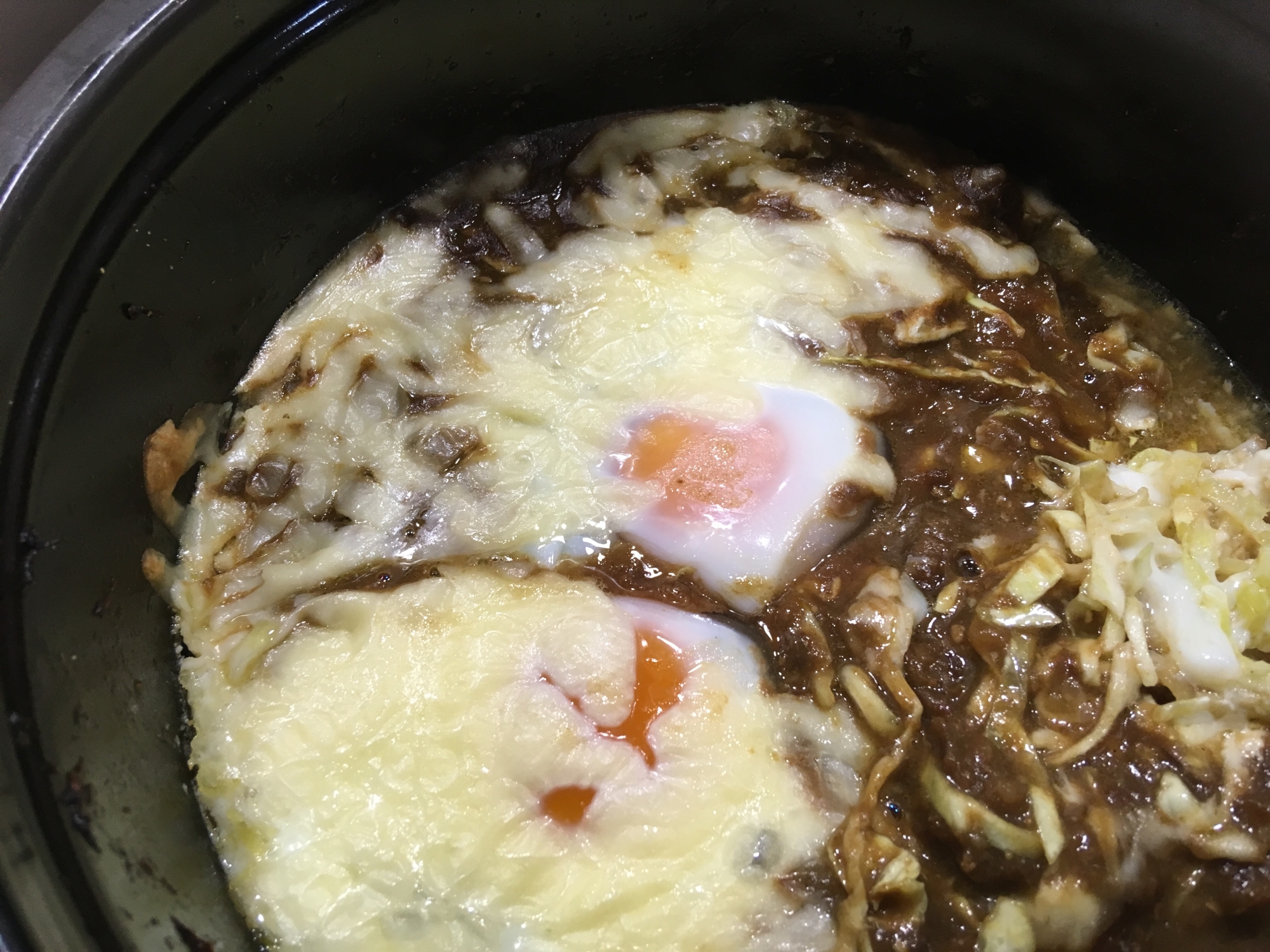 焼きキャベツカレー