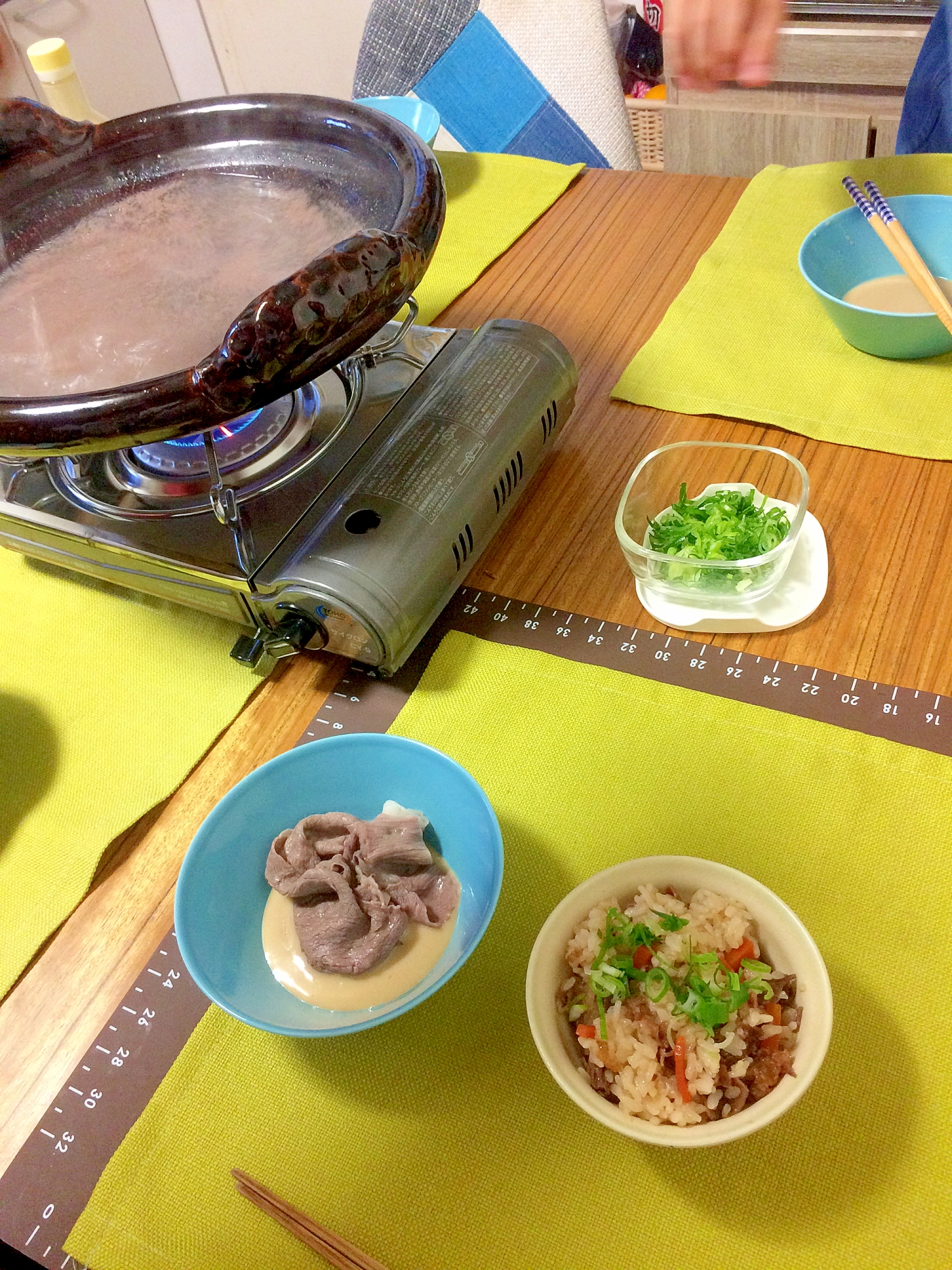 うちのおかず　牛しゃぶ