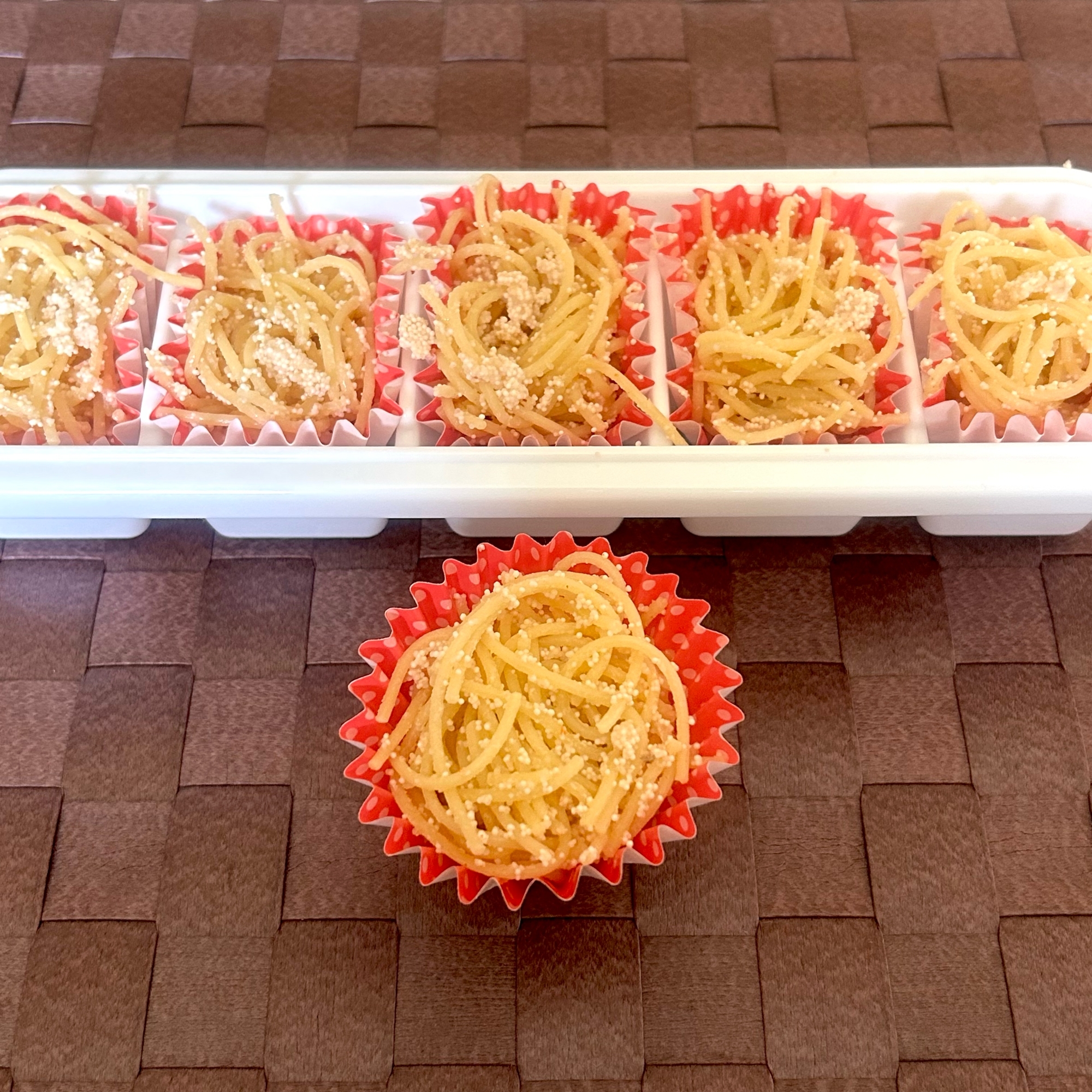 【電子レンジで】明太パスタ