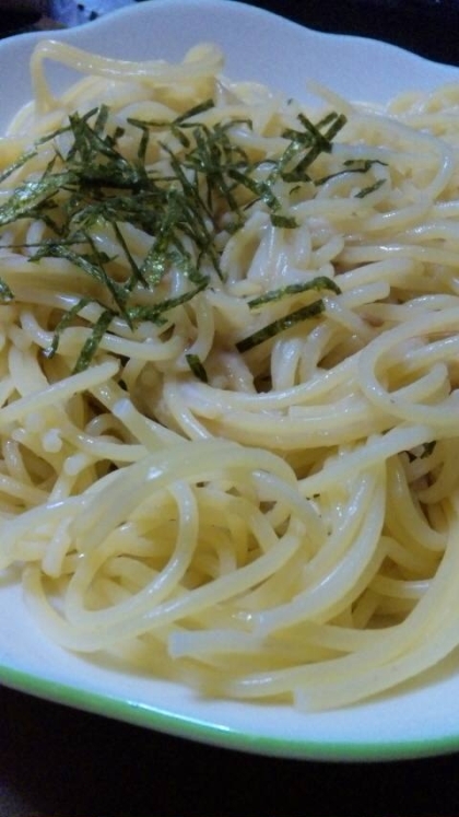 カルボナーラ風☆ ツナ＆マヨのお手軽スパゲッティー