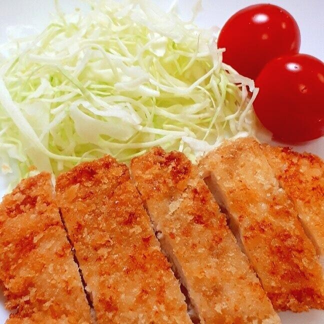 卵不使用!揚げ焼き☆サクサクささみカツ