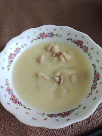 さつまいものクリームシチュー