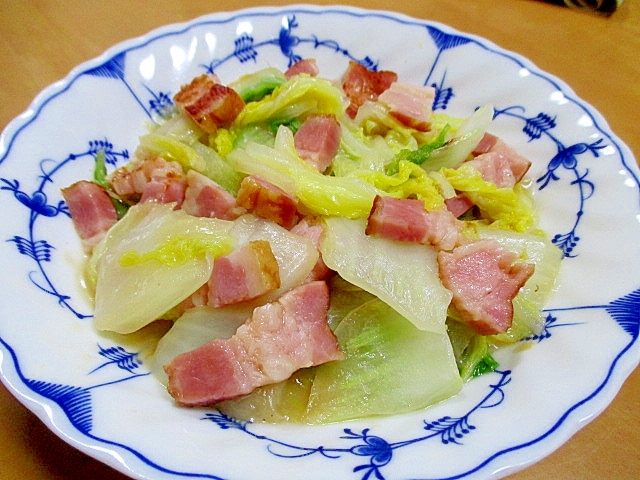白菜とベーコンの中華風炒め レシピ 作り方 By マリリン32 楽天レシピ 白菜とベーコンの中華風炒め レシピ 作り方 By マリリン32 楽天レシピ