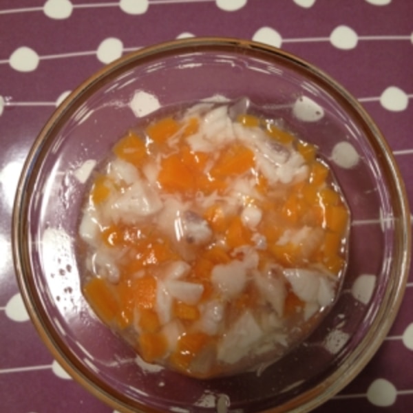 8ヶ月児離乳食 鰆の野菜あんかけ レシピ 作り方 By Sakotako 楽天レシピ 8ヶ月児離乳食 鰆の野菜あんかけ レシピ 作り方 By Sakotako 楽天レシピ