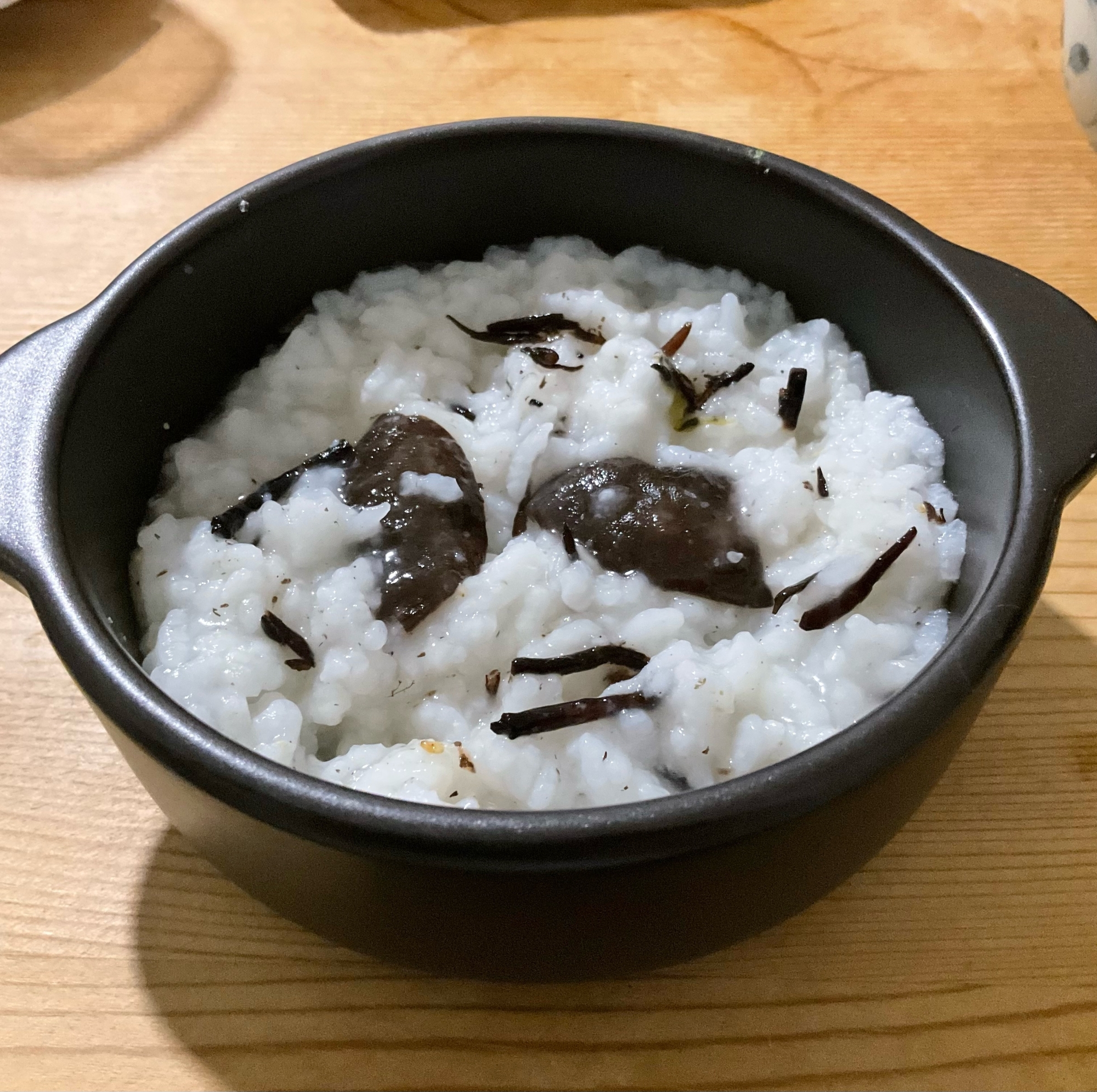 椎茸芽ひじき入りご飯♪