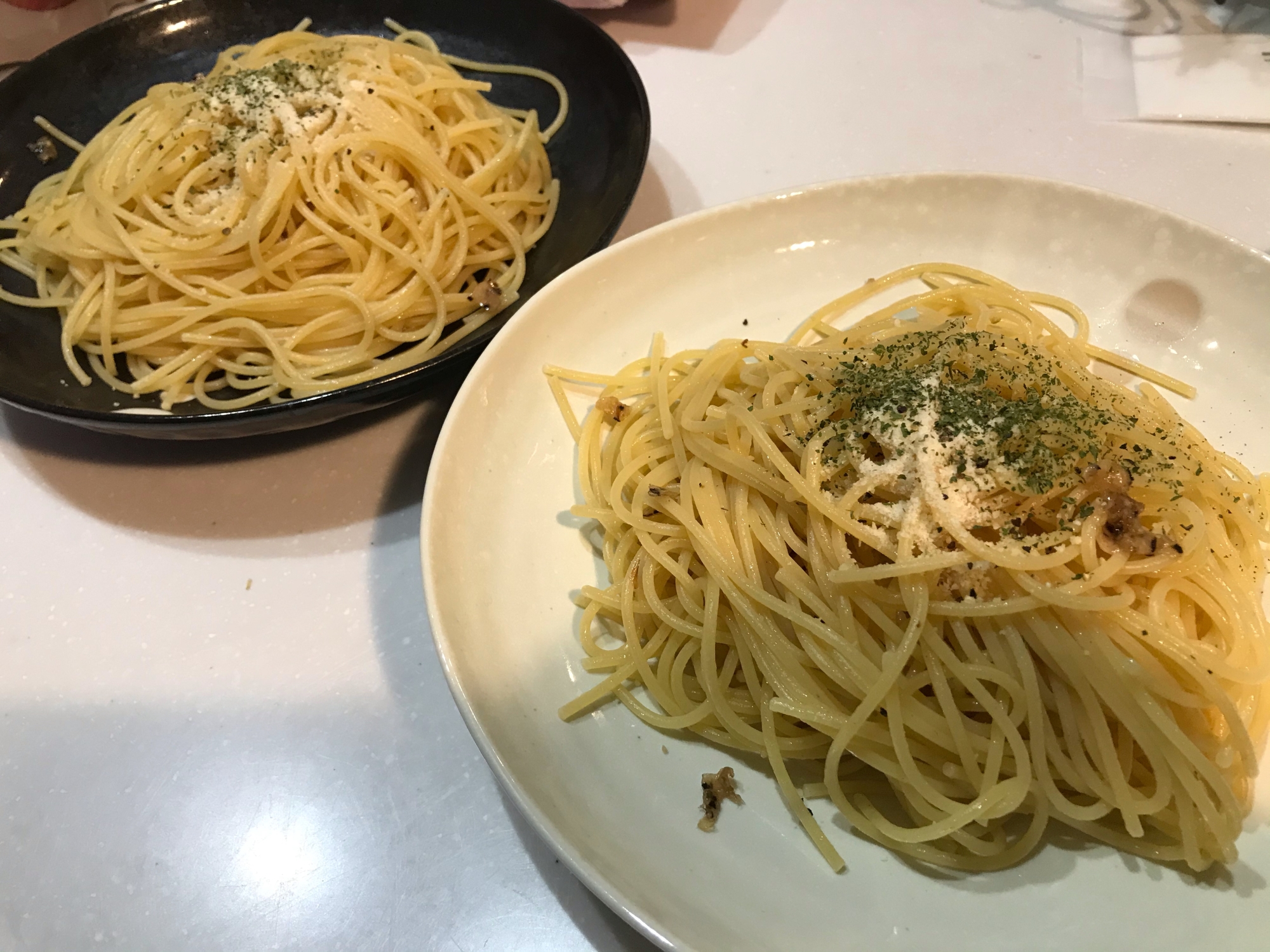 チーズと胡椒のパスタ　カッチョエペペ