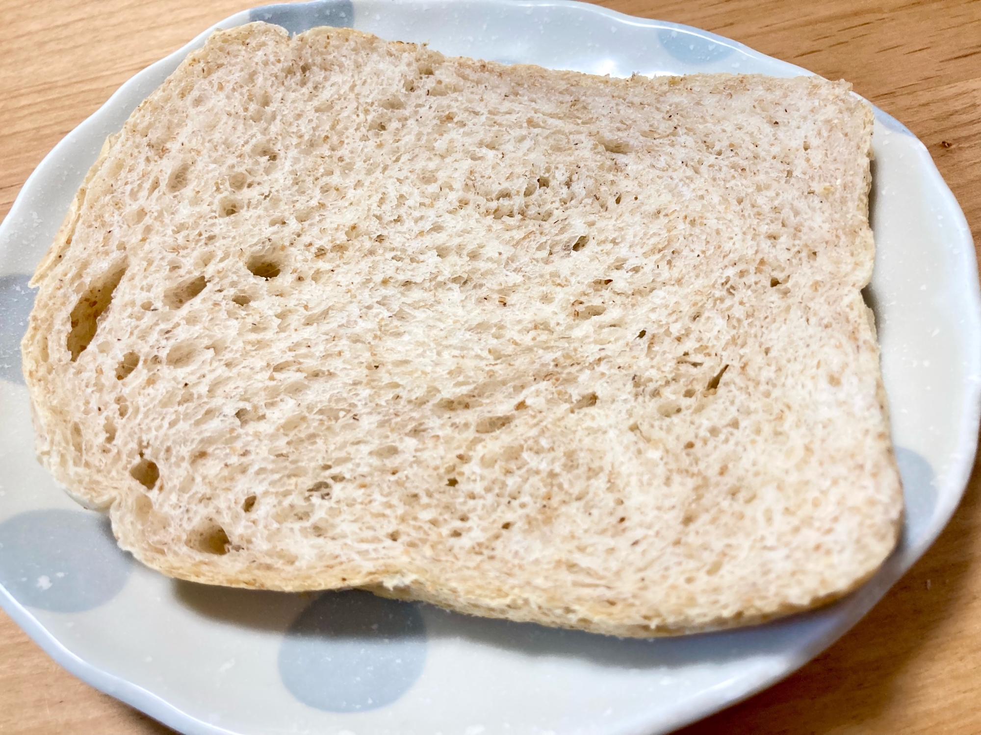 ホームベーカリーで!全粒粉40%ふわふわ食パン