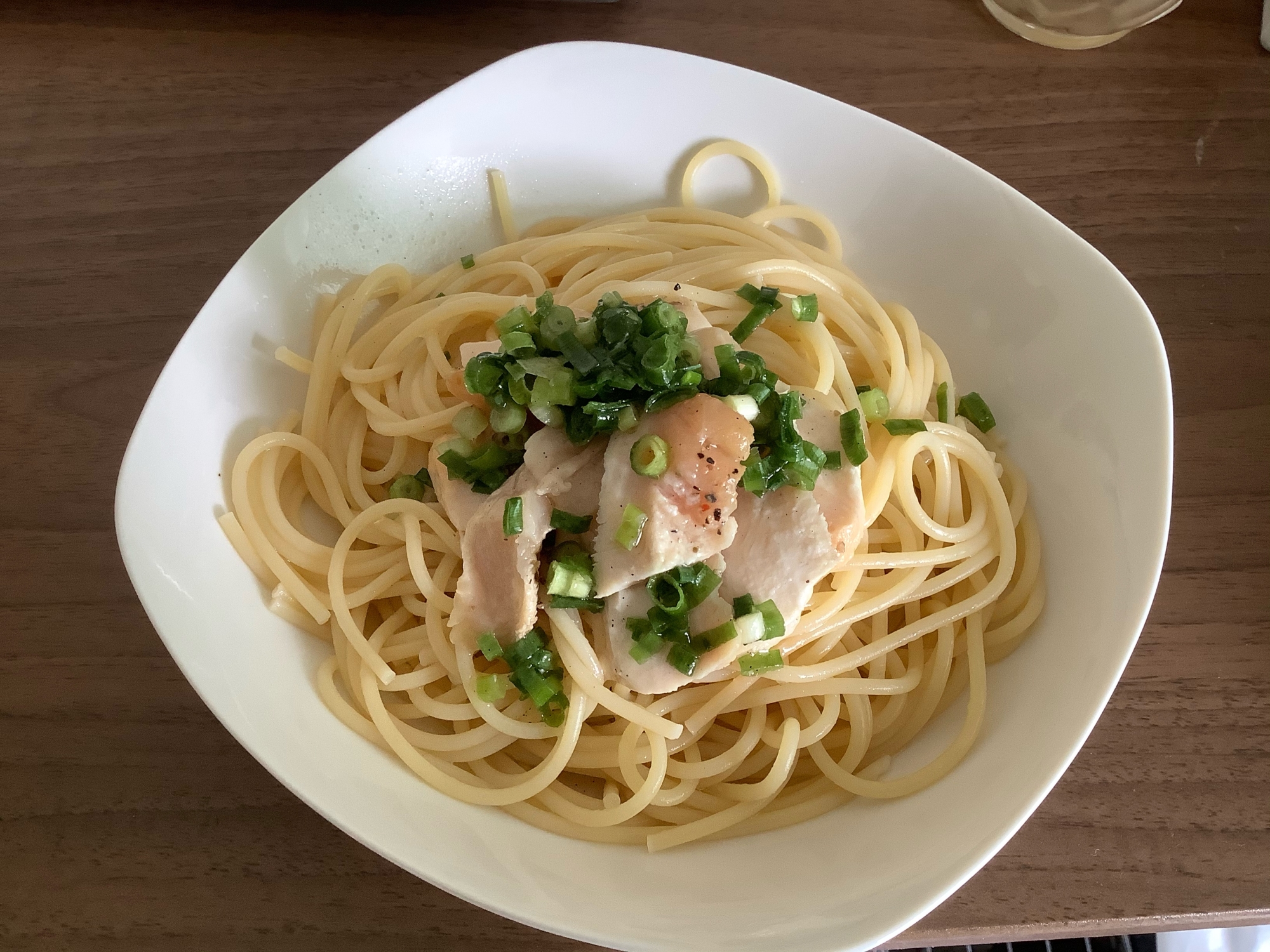 燻製とりムネレモン風味~冷たいパスタ~