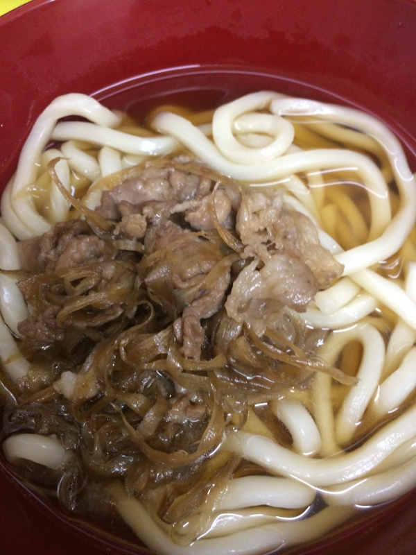 豚ごぼううどん