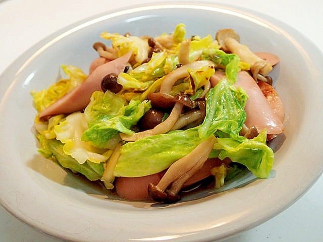 魚肉ソーセージとしめじとキャベツの和風炒め レシピ 作り方 By ぷ みぃまま 楽天レシピ 魚肉ソーセージとしめじとキャベツの和風炒め レシピ 作り方 By ぷ みぃまま 楽天レシピ