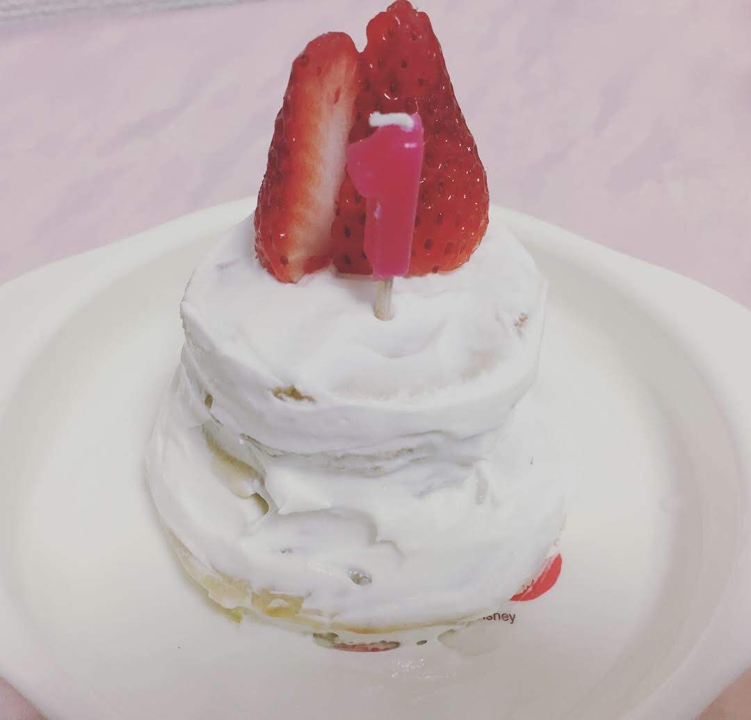 卵 生クリームナシ 1歳お誕生日ケーキ レシピ 作り方 By みーぅ 楽天レシピ