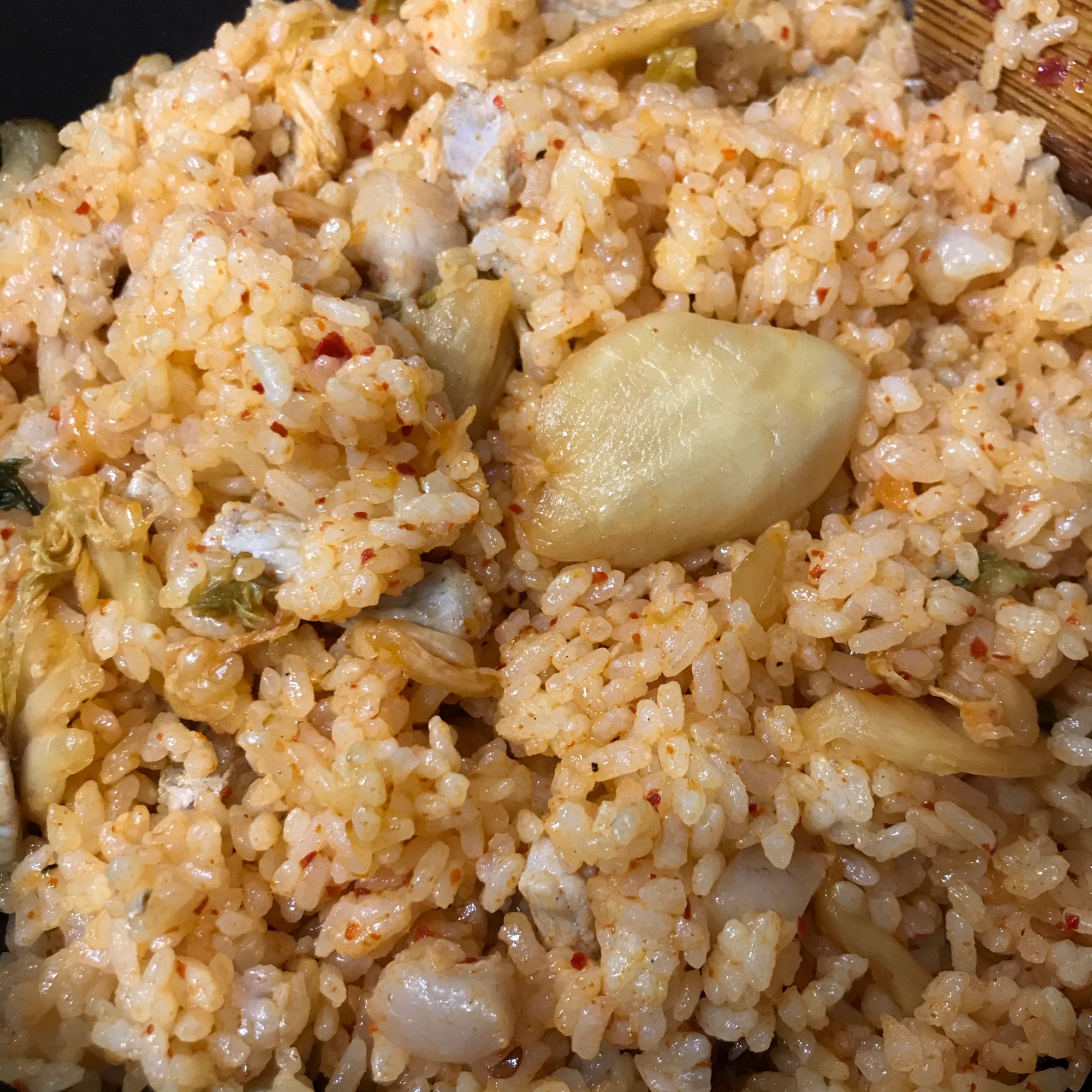 豚キムチ炒飯