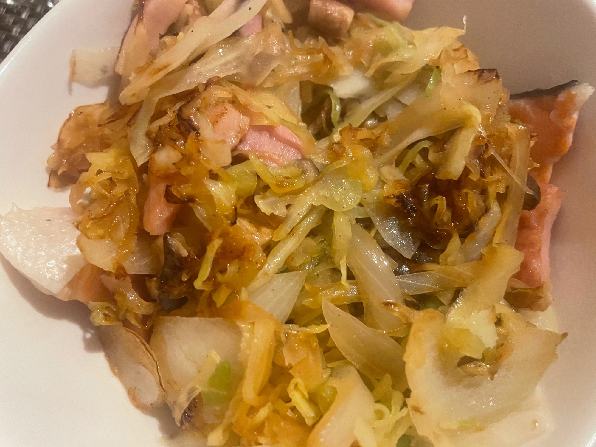 ダイエットにおすすめ！鮭の野菜炒め