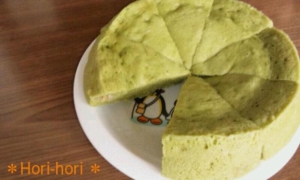 手軽に健康☆青汁蒸しパン