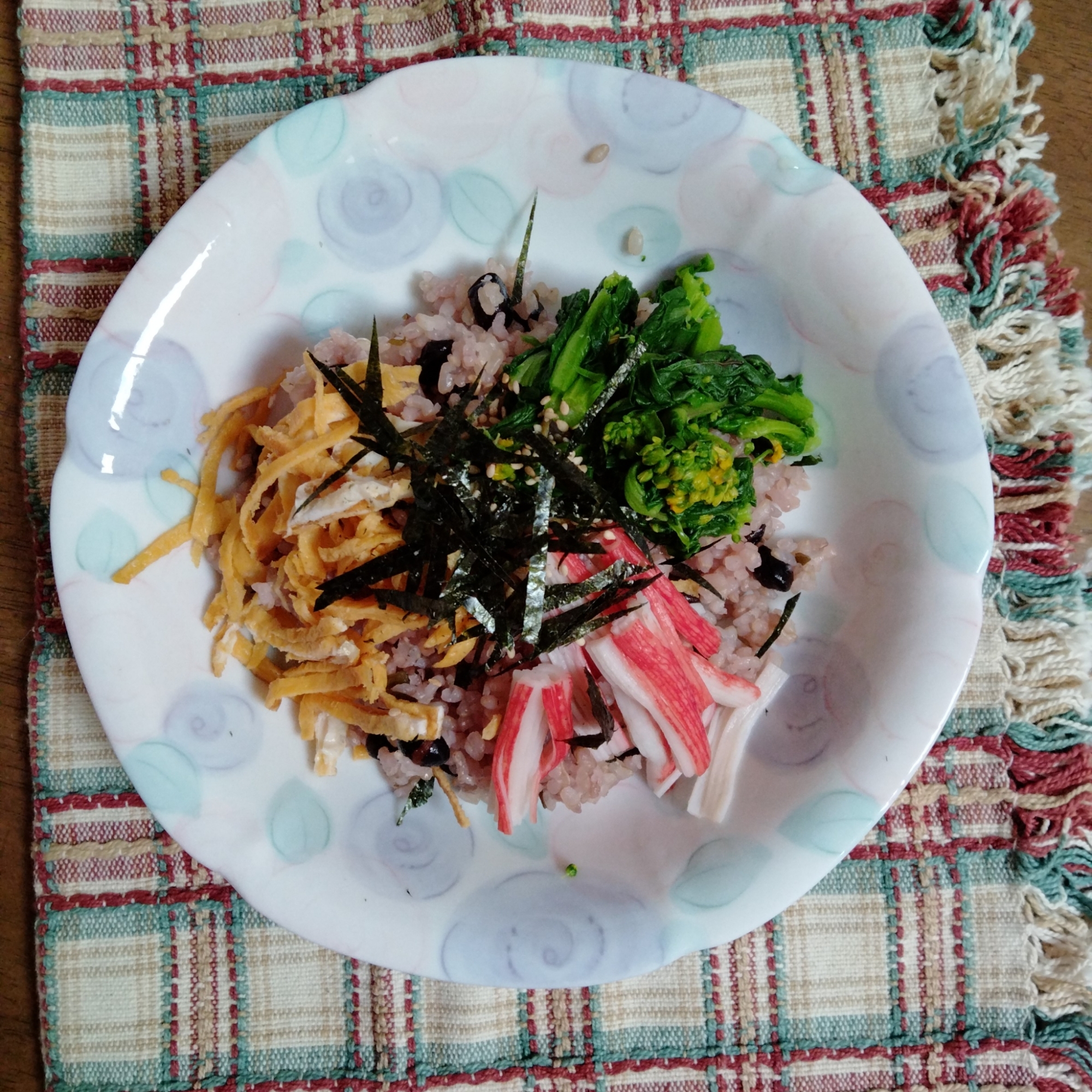 黒豆のちらし寿司