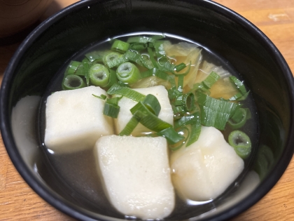 はんぺんと小松菜De味噌汁〜毎日味噌汁〜