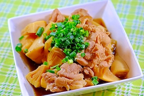 春の味! 筍と鶏肉の煮物