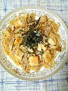 ☆はんぺん舞茸バター醤油パスタ☆