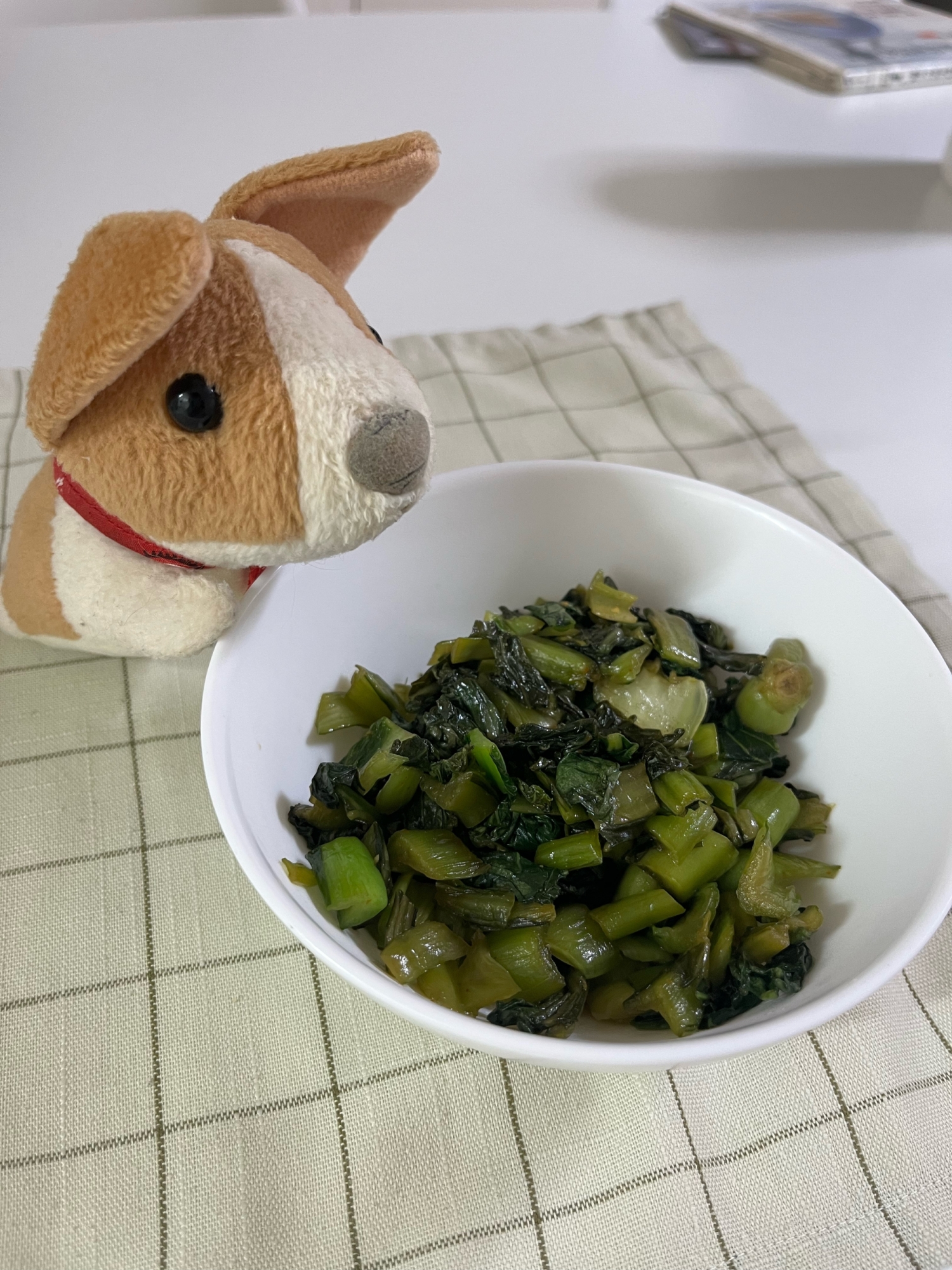 小松菜使って高菜漬け風