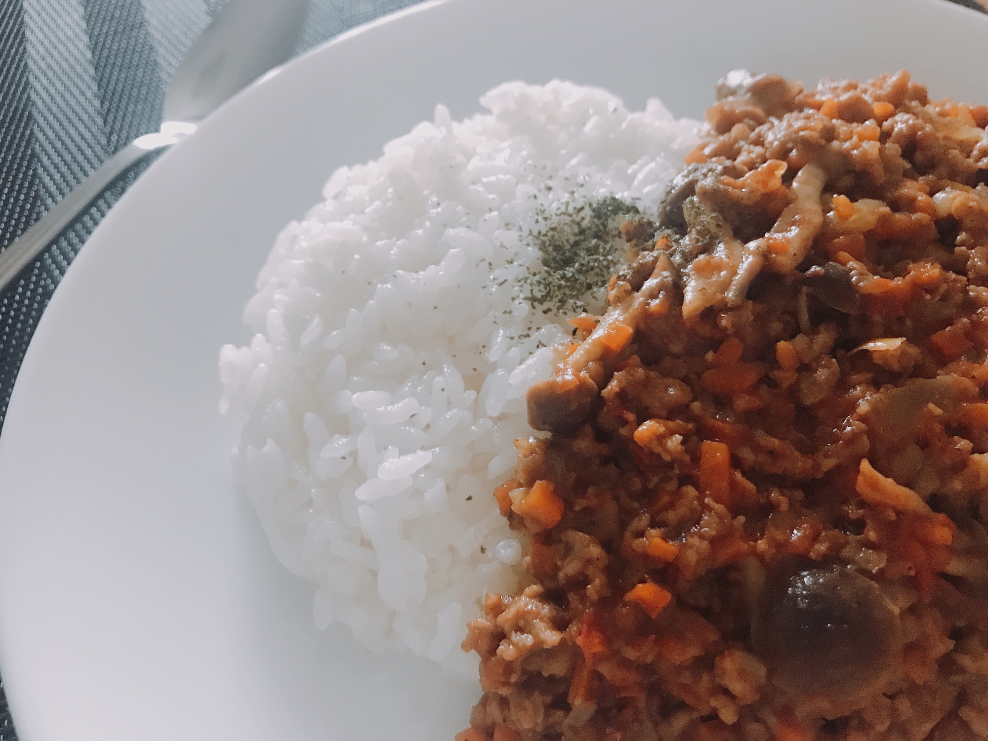 家族も絶賛！キーマカレー♪