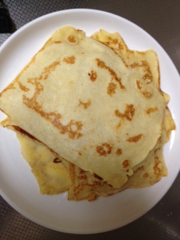 お好み焼きクレープ