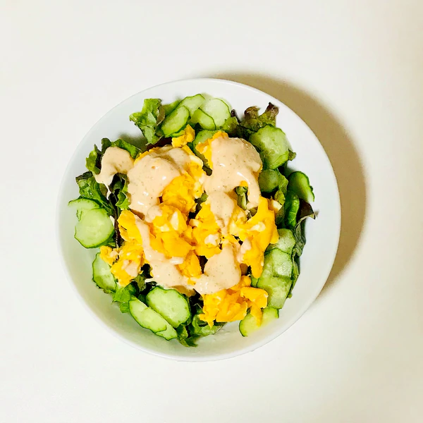 卵入り生野菜サラダ レシピ 作り方 By Libre 楽天レシピ 卵入り生野菜サラダ レシピ 作り方 By Libre 楽天レシピ