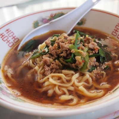 自宅で担々麺が作れて嬉しい～。コクがあって美味しかったです！ご馳走様でした。