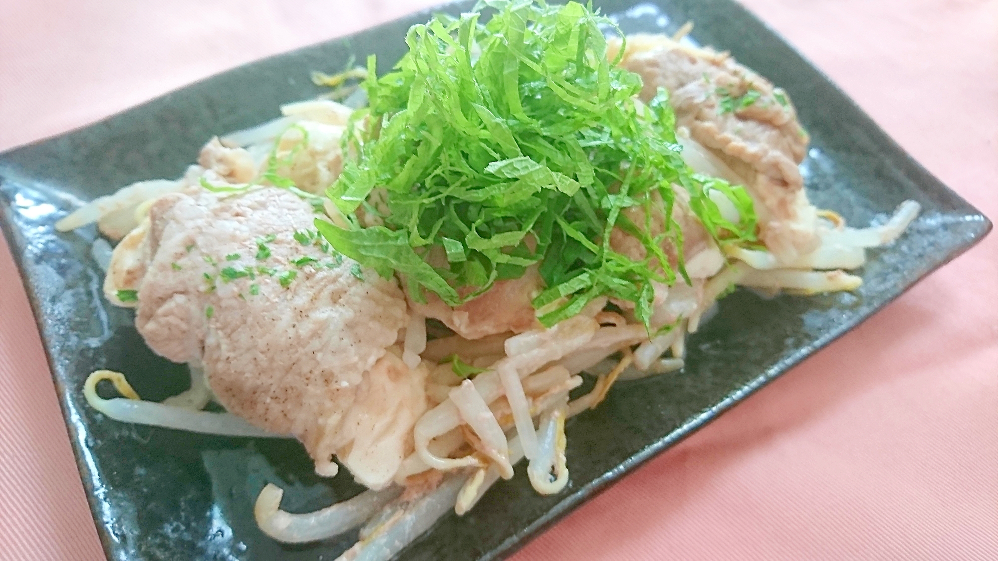 豆腐の豚肉巻き