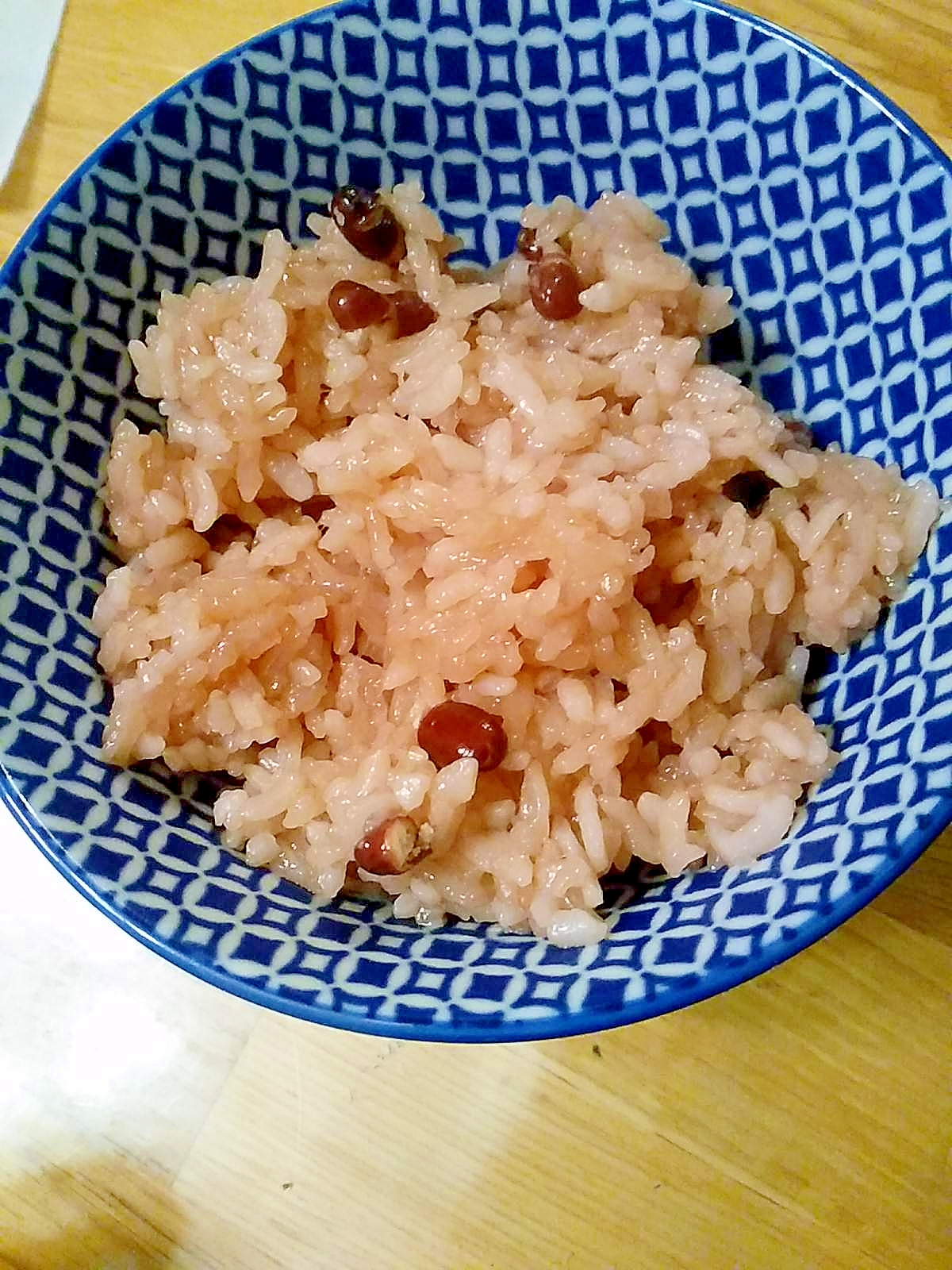 炊飯器で小豆のお赤飯