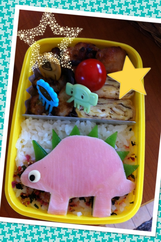 キャラ弁 恐竜 ステゴサウルス レシピ 作り方 By きとつき 楽天レシピ キャラ弁 恐竜 ステゴサウルス レシピ 作り方 By きとつき 楽天レシピ