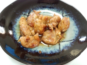 やわらか鶏もも肉の醤油麹焼き