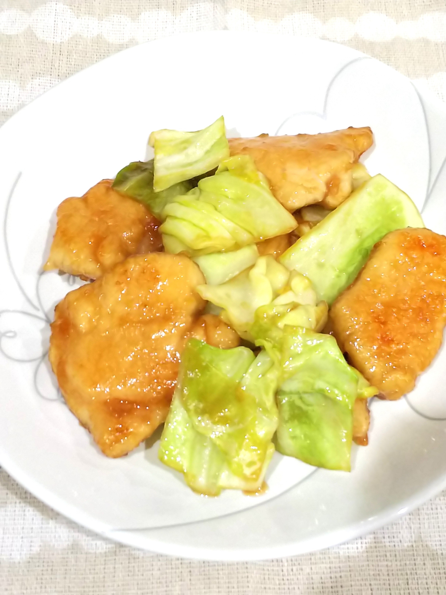 鶏むね肉とキャベツの甘辛炒め レシピ 作り方 By Ichi5 楽天レシピ 鶏むね肉とキャベツの甘辛炒め レシピ 作り方 By Ichi5 楽天レシピ