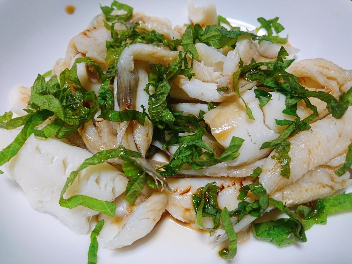 冷凍キスの開きで 大葉和え レシピ 作り方 By あやめぇ レポ返してます 楽天レシピ 冷凍キスの開きで 大葉和え レシピ 作り方 By あやめぇ レポ返してます 楽天レシピ